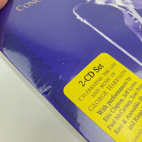 Concert For George (Harrison of Beatles) 2 Disc CD Set 2003 Sealed - Picture 6 of 10